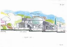 plan façade du permis